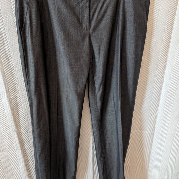 Teenflo (Judith & Charles) Vintage Wool Silk 2 Piece Suit Set Gray Size 12 - Picture 12 of 16